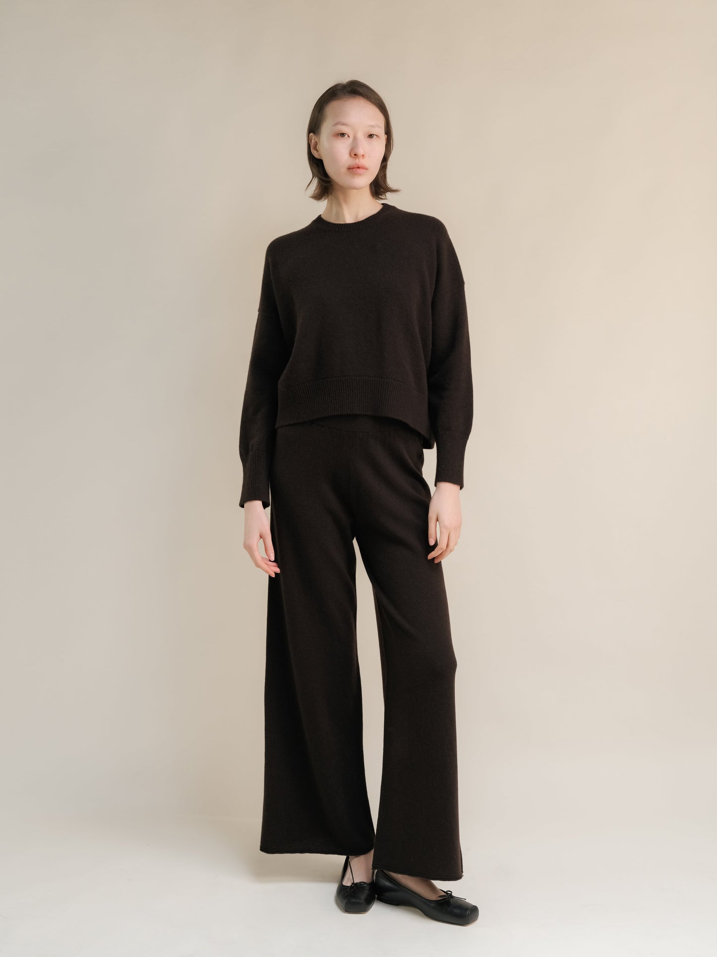 Cashmere Mix Crewneck Sweater