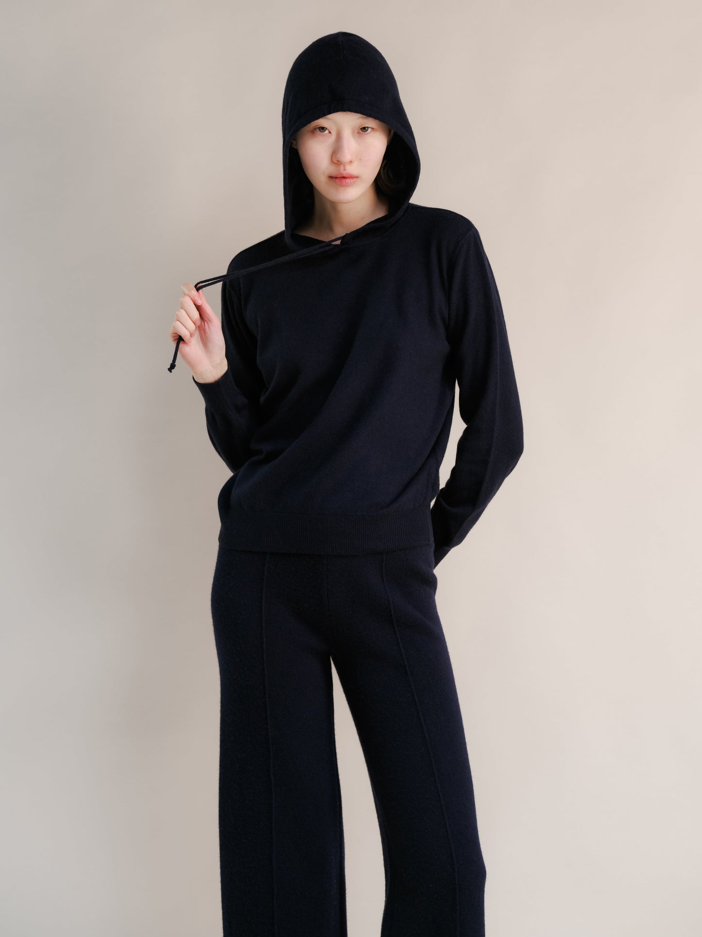 Cashmere Mix Hoodie