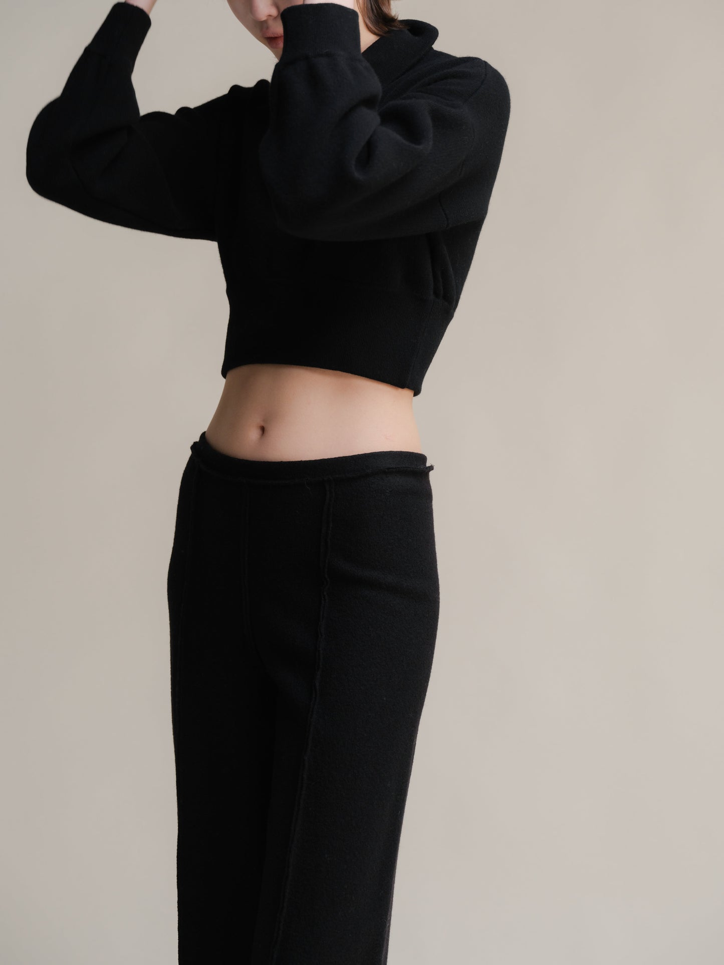 Lambswool Cropped Polo