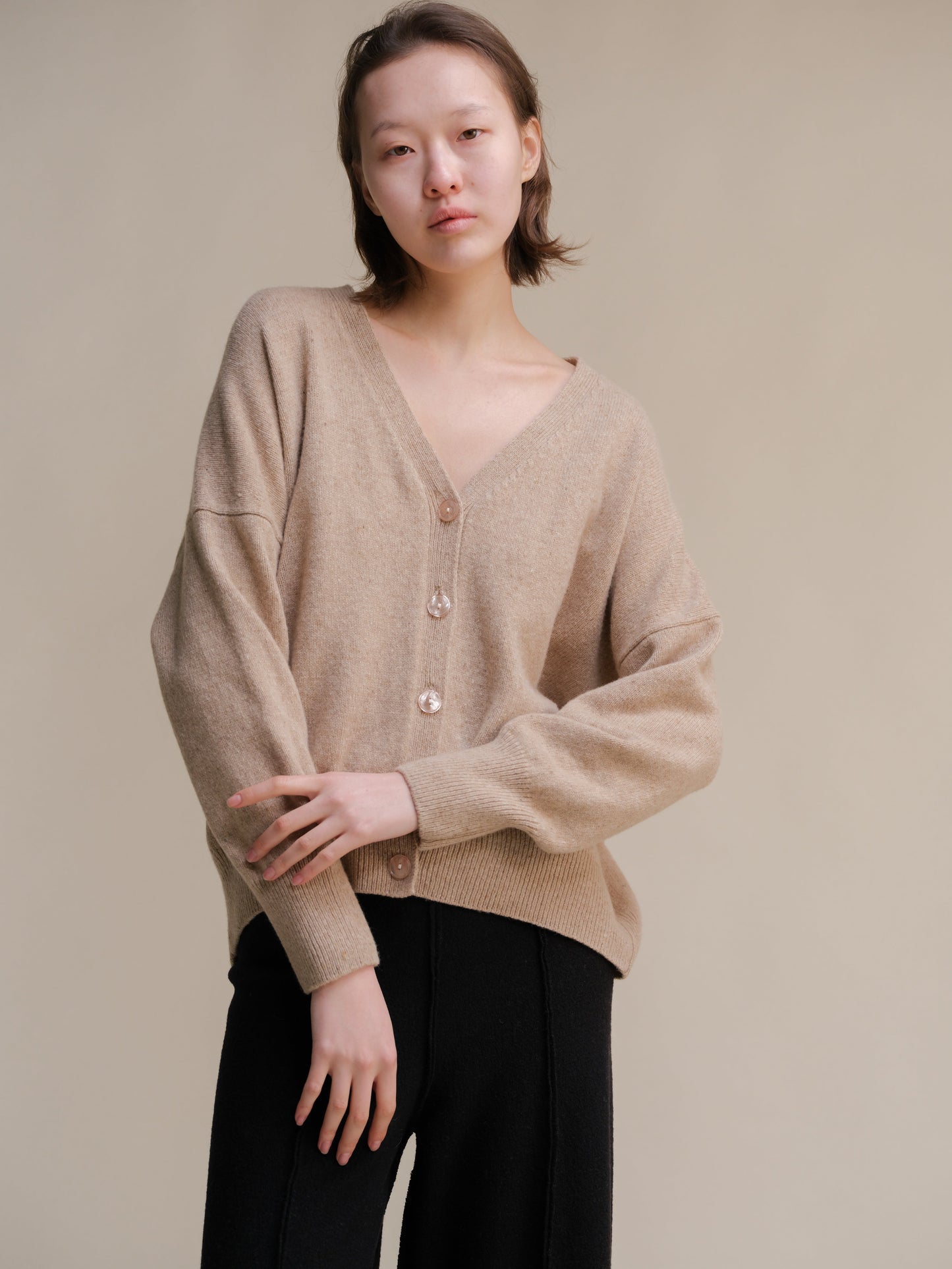 Tweed Oversized Cardigan