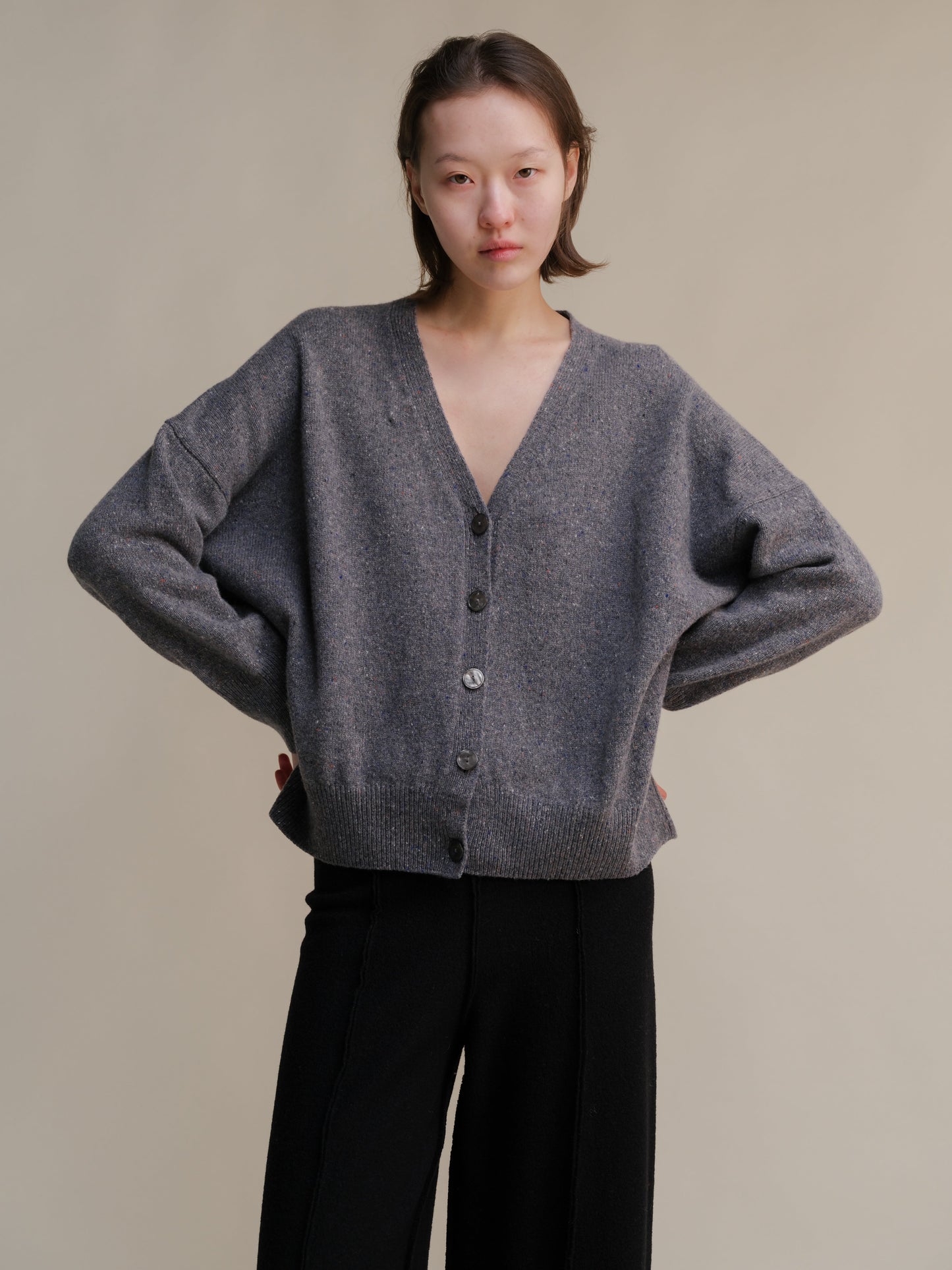 Tweed Oversized Cardigan