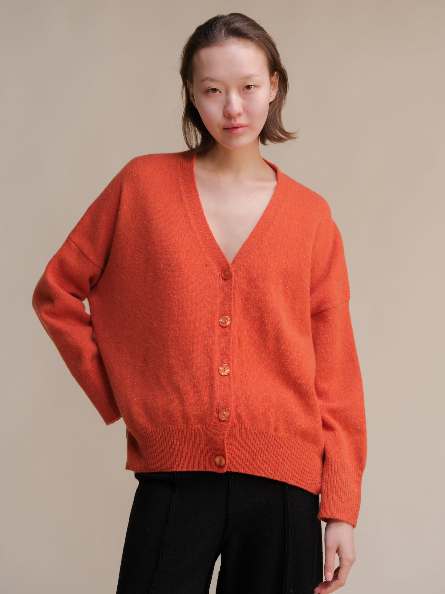 Tweed Oversized Cardigan