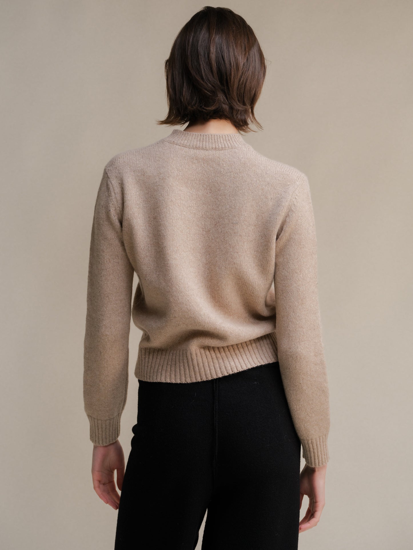 Tweed Crewneck Sweater
