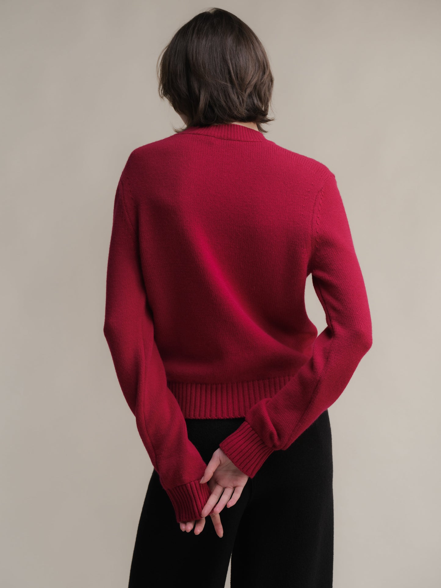 Pure Cashmere Crewneck Sweater