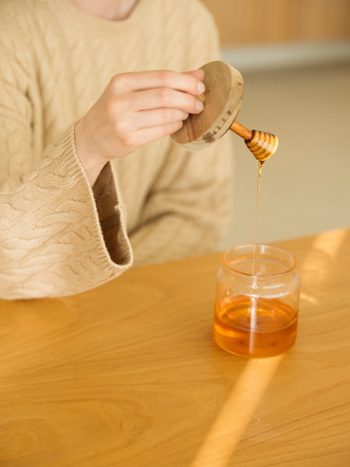 Maxi Cable-Knit Sweater in Cashmere Mix