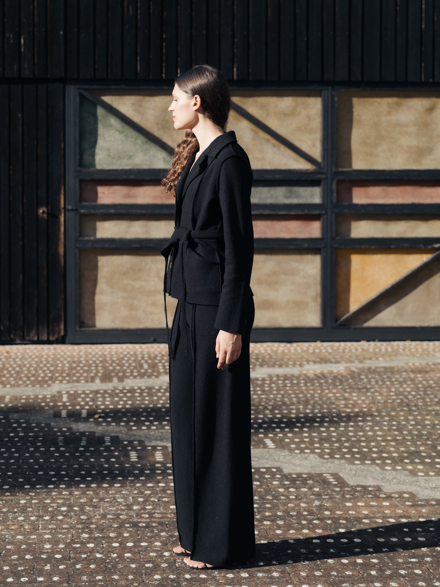 Boiled Wool Bar-Jacket