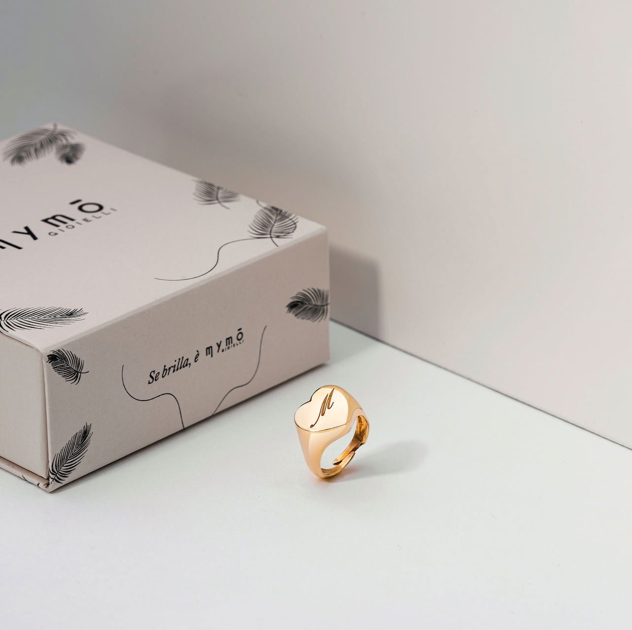 Anello Chevalier Cuore personalizzato