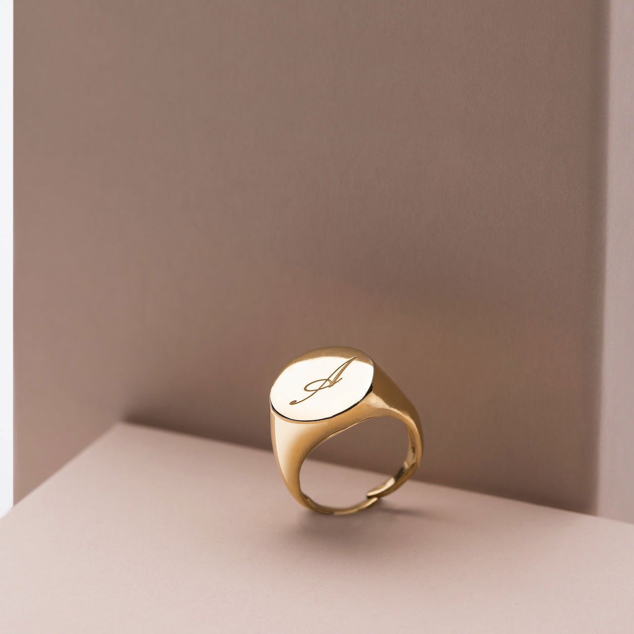 Anello Chevalier Tondo personalizzato