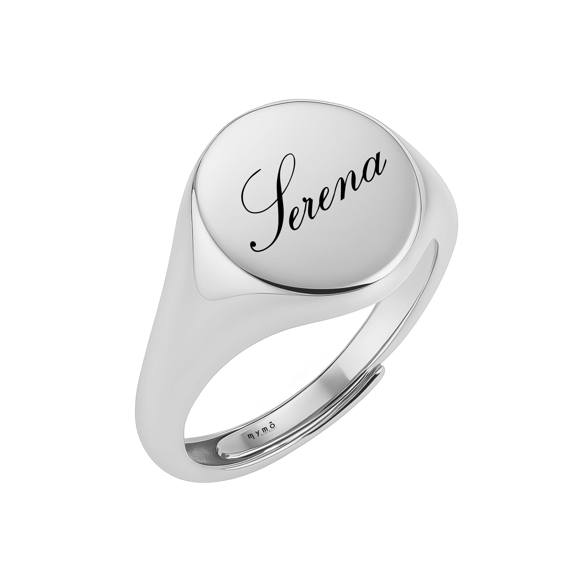 Anello Chevalier Tondo personalizzato